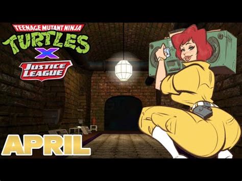 Teenage Mutant Ninja Turtles X Justice League MUGEN Playthrough April YouTube