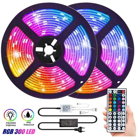 Led Strip Lights 328ft Color Changing Light Strip Kit With Remote And