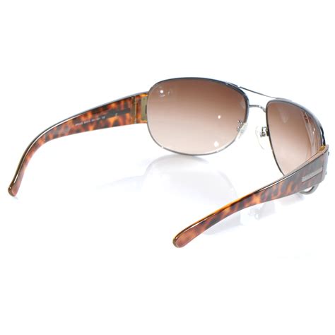 Prada Tortoise Shell Aviator Sunglasses Spr 52g 50700