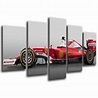 Cuadro Moderno Fotografico base madera, Coche Formula 1, Ferrari F1 ...
