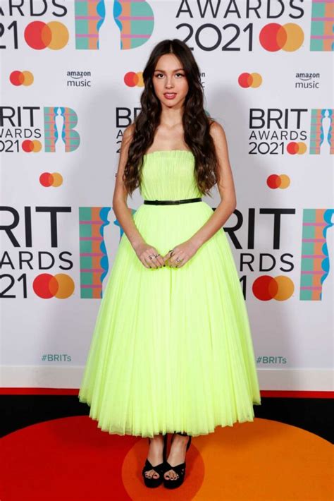 Olivia Rodrigo Attends 2021 Brit Awards At The O2 Arena In London 0511