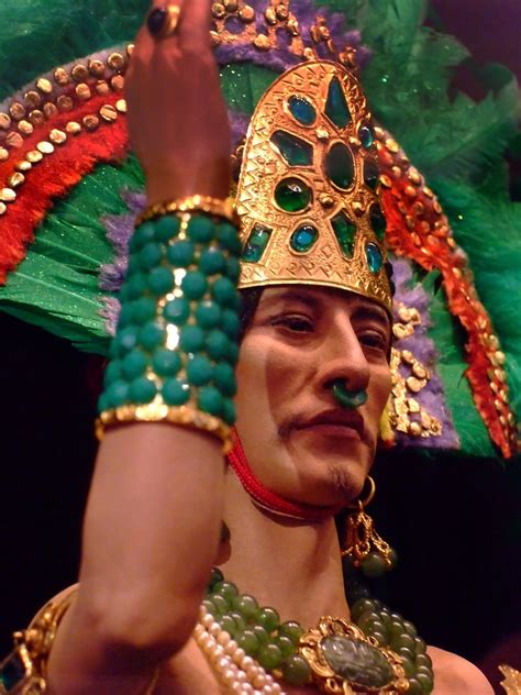 Historical Portrait Figure Of Moctezuma Ii Ruler Of The Az Flickr