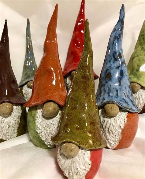 Gnomes Ceramic Woodland Gnomes