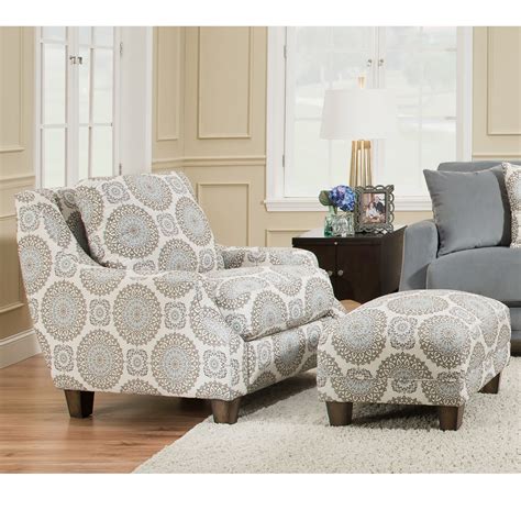 Armchair and ottoman enhance your home with this durable, stylish item meant to bring beauty to any room. 2170-Accent-Chair-2175-Matching-Ottoman-3640-49 | Rudd ...
