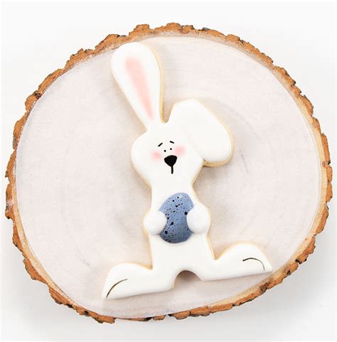 How To Make Simple Little Bunny Cookies For Easter The Bearfoot Baker
