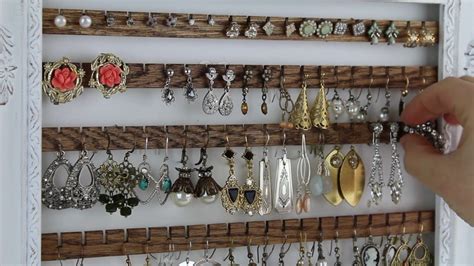 Handmade Earring Holders By Creatively Cluttered Youtube