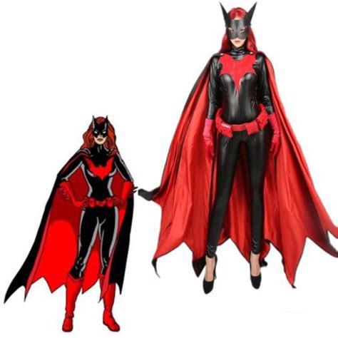 X Costume Anime Cosplay Costume Dc Comics New 52 Batwoman Kate Kane
