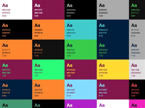 Color Palette Documentation For Living Style Guides