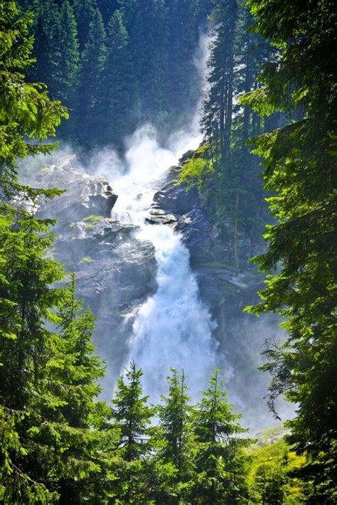 Krimml Falls Austria Waterfall Beautiful Nature Beautiful Waterfalls