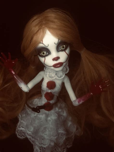 Doll Repaint Pennywise Repainting Monster High Clown Zelda