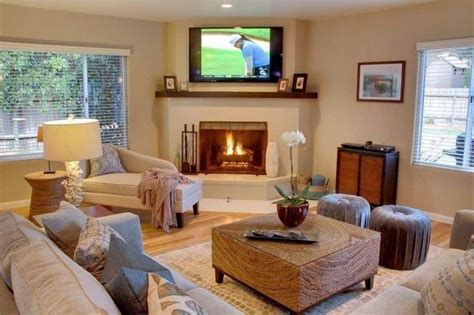 Inspiring Corner Fireplace Design Ideas For Your Cozy Living Room Small