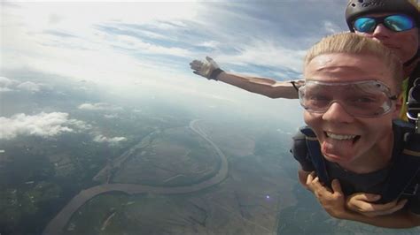 I Went Skydiving Youtube