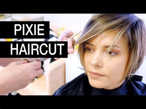 Also before and after haircuts will look good and with more rectangular features. Pixie Haircut Transformation: Michele's Before and After ...