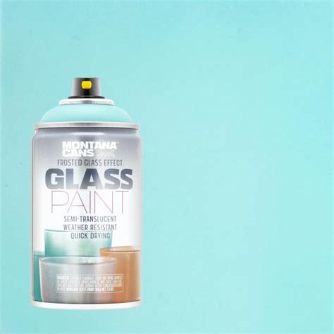 Montana Cans Glass Effect Matte Mint Frosted Glass Spray Paint Net Wt