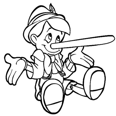 Free Printable Pinocchio Coloring Pages