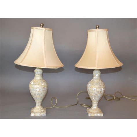 Последние твиты от capiz shells (@capiz_shells). Vintage Capiz Shell Table Lamps With Shades - Pair | Chairish