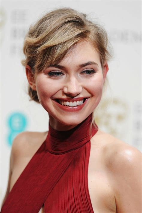 Imogen Poots Wearing Givenchy Spring 2014 Ee British Academy Film