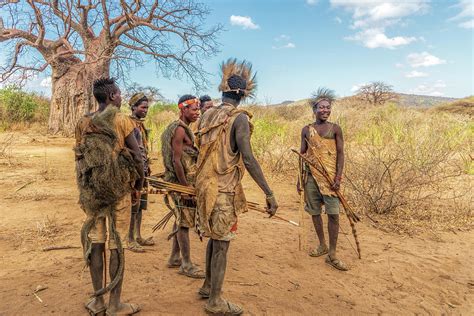 hadzabe men ready to hunt photograph by betty eich pixels