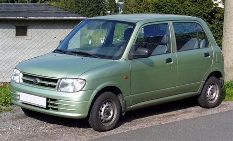 Daihatsu Cuore spécifications techniques et économie de carburant