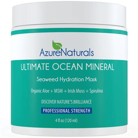 Ultimate Seaweed Hydration Mask With Over Powerful Oceanic Minerals Micro Minerals Vitamins