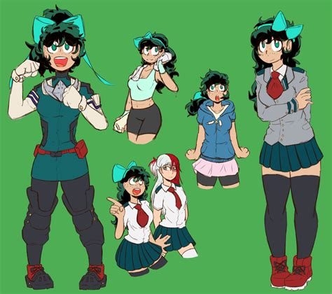 Genderbend Deku Explore Tumblr Posts And Blogs Tumgir