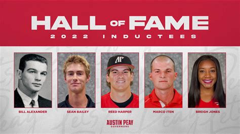 Austin Peay State University Athletics To Induct Five Into APSU Hall Of Fame Clarksville