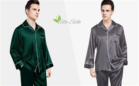 Mulberry Silk Mens Pajamas Silk Pajama Sets For Men