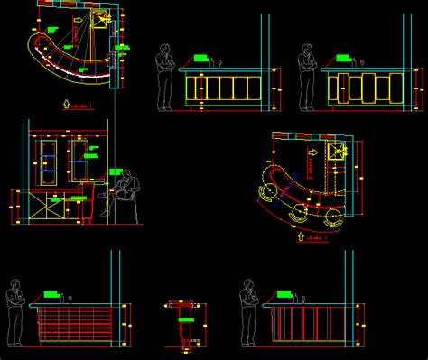 Bar Furniture DWG Block For AutoCAD Designs CAD