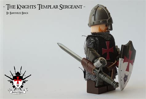 Custom Lego Minifigure Of The Week The Knights Templar Sergeant By