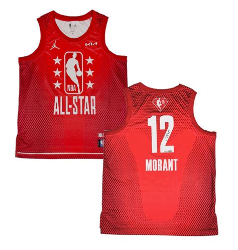 Ja Morant Signed All Star Jersey Panini Pristine Auction