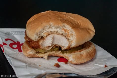 Mcdonalds And Chick Fil A Sandwiches Business Insider