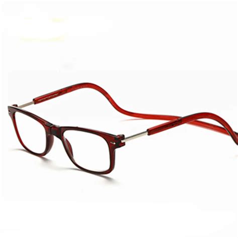 Buy Magnetic Reading Glasses Men Women Hanging Neck Folding Glasses Magnetic