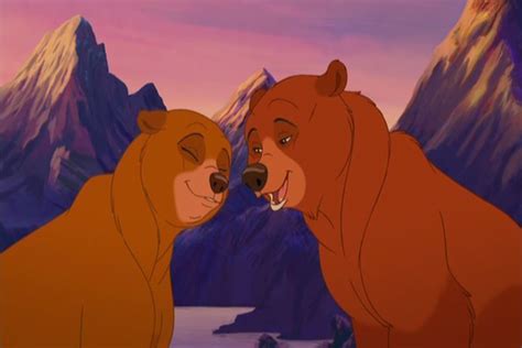 Disneys Couples Image Kenai And Nita Brother Bear Bear Art Disney
