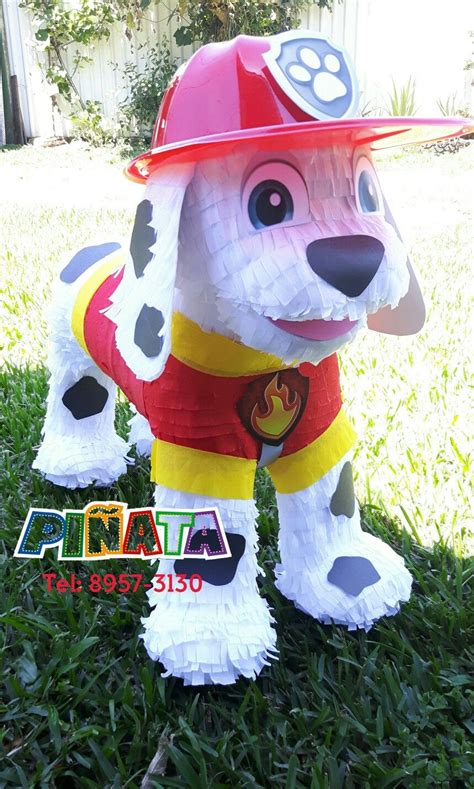 Piñata Marshall Patrulla Canina Piñatas Para Niños Piñatas