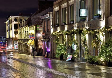 The Cobblestone Streets Of Old Montreal Photograph By Brendan Reals