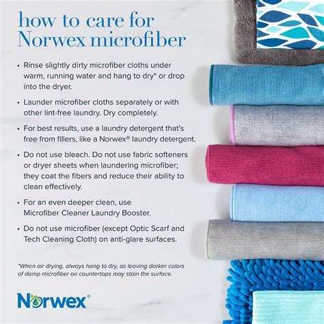 how do i wash my norwex cloths more than microfiber