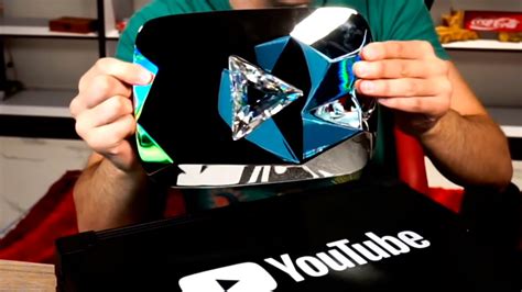 El BotÓn De Diamante De Youtube Por 10 Millones Legendario Youtube