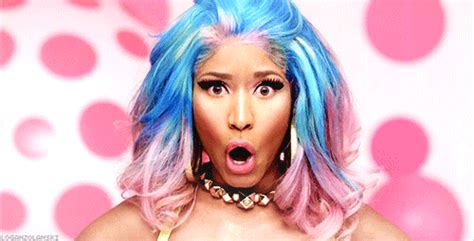 Shocked Nicki Minaj  Find And Share On Giphy