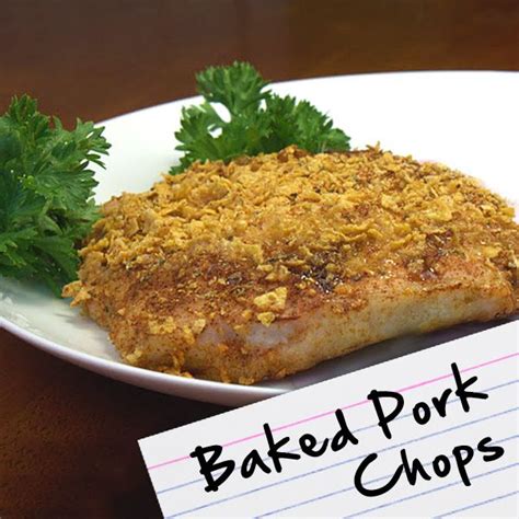 These baked pork chops are the best ever! Recipes for Diabetes: Baked Pork Chops | Pork chop recipes, Baked pork chops, Food recipes