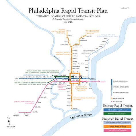 Philadelphia Had A Plan To Enormously Expand Its Subway System Before