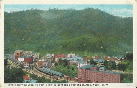 Welch West Virginia Vintage Postcard Originally Pinned By W Rivers