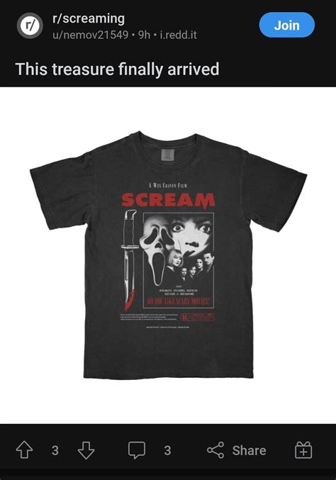 This Person Posted About Scream In A Metal Screaming Subreddit R