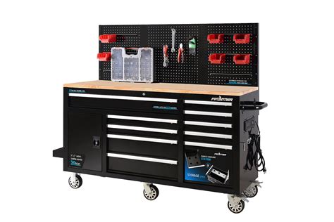 Frontier 62 Inch Heavy Duty Mobile Work Station Tool Organizer