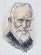 George Bernard Shaw (1856-1950) Drawing by Granger - Fine Art America