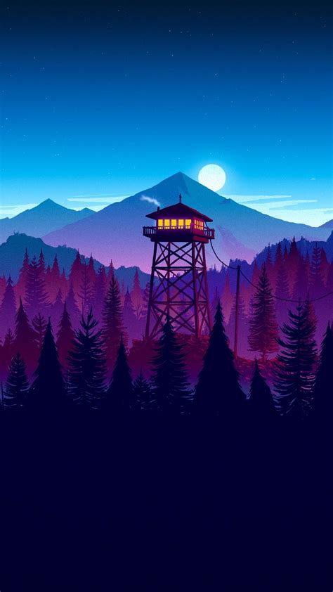 Purple Firewatch 4k 3840x2160 Firewatch 4k Hd 4k Wallpapers Images