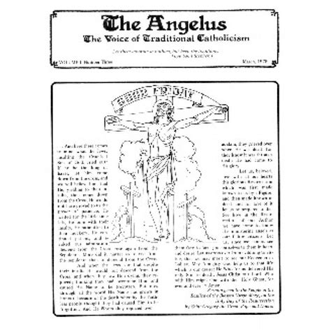 Angelus March 1978 Angelus Press