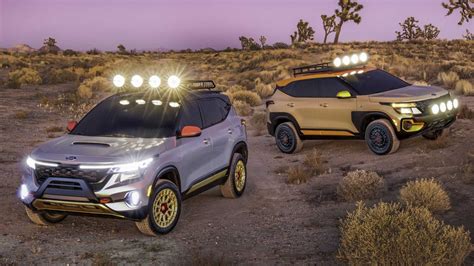 Kia Seltos Concepts Give The New Model An Off Road Makeover