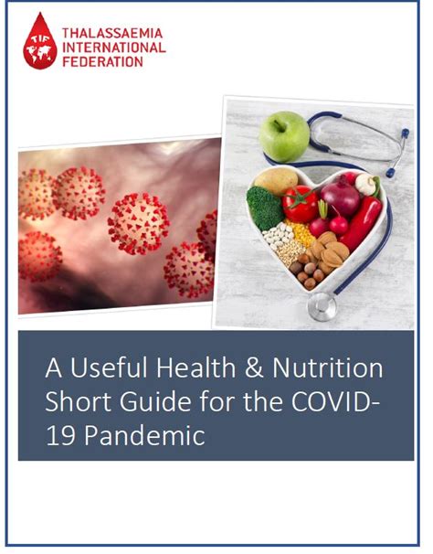 A Useful Health And Nutrition Short Guide For The Covid 19 Pandemic By