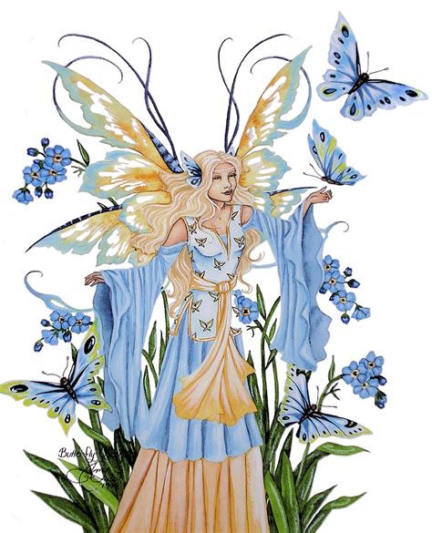 Amy Brown Butterfly Queen Ii Amy Brown Fairy Art Amy Brown Fairies