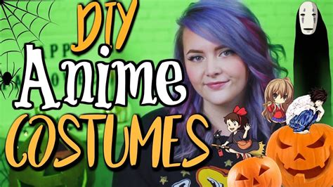 Easy Diy Anime Costume Ideas For Halloween And Cosplay Youtube